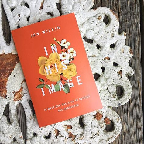 Excited to start this new book by @jenwilkin , In His Image, today! • If you’ve been hanging around the blog lately you’ve seen that we’re starting to take a look at who God is and how it’s supposed to change us. • “Sometimes we ask ‘What is God’s will fo Jen Wilkin, Character Questions, Image Book, Book Club Questions, In His Image, Christian Stories, Reading Motivation, Christian Book, Christian Movies