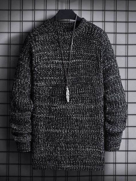 Fashion Trends 2023 Men, Men Knitwear, Hoodie Outfit Men, Tech Clothing, Cyberpunk Female, Black Knitwear, Knit Sweater Outfit, Guys Clothing Styles, Knit Men