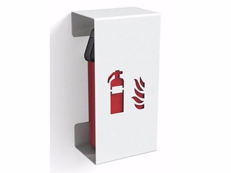 Buy online Fire mini By konstantin slawinski, fire locker / first aid cabinet design Formfusion Fire Extinguisher Box Design, Fire Extinguisher Box, First Aid Cabinet, Red Home Accessories, Home Decor White, Signage System, Red Home Decor, Fire Prevention, Beautiful Storage