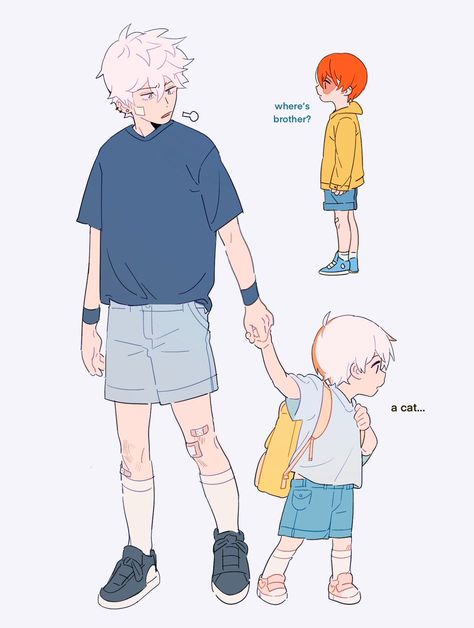 jorts no Twitter: "my super annoying baby brother shouto https://t.co/CMmpah6RQA" / Twitter Baby Base Drawing, Todoroki Family Fanart, Baby Reference Drawing, Baby Oc Art, Interaction Poses, Brothers Drawing, Todoroki Siblings, Deku Squad, Sibling Photography Poses