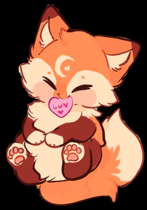 Chibi Fox Drawing Reference, Group Of Foxes, Cute Kitsune Drawing, Fox Kawaii Drawing, Halloween Fox Art, Animals As Food Drawings, Cute Fox Drawing Kawaii, White Fox Drawing, Cute Fox Pfp