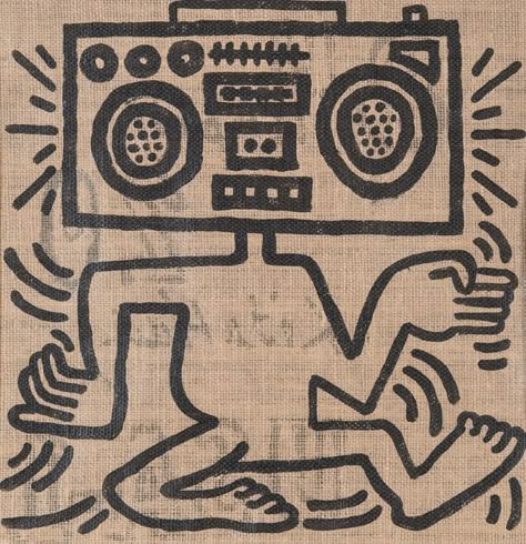 Keith Haring Art, Haring Art, New York Graffiti, Arte Peculiar, Principles Of Art, Albrecht Durer, Keith Haring, Art Oil, Graffiti Art