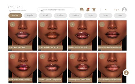 Naomi's Corner Nose Overlay Sims 4 Cc, Sims 4 Newborn Skin Overlay, Sims 4 Two Toned Lips, Sims 4 Beauty Cc, Sims 4 Cc Contour, Lashes Sims 4 Cc, Sims 4 Cc Nose, Ts4 Makeup, Sims Makeup