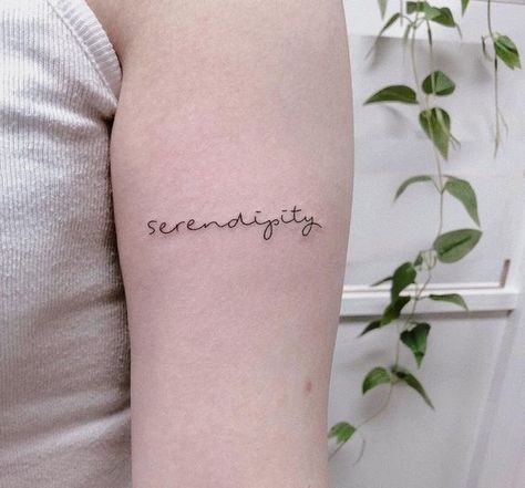 Jimin Tattoos Ideas, Jimin Serendipity Tattoo, Serendipity Tattoo Ideas, Serendipity Tattoo Font, Small Bts Inspired Tattoos, Jimin Inspired Tattoo, Jimin Tattoo Ideas, Kpop Inspired Tattoos, Beatles Inspired Tattoos