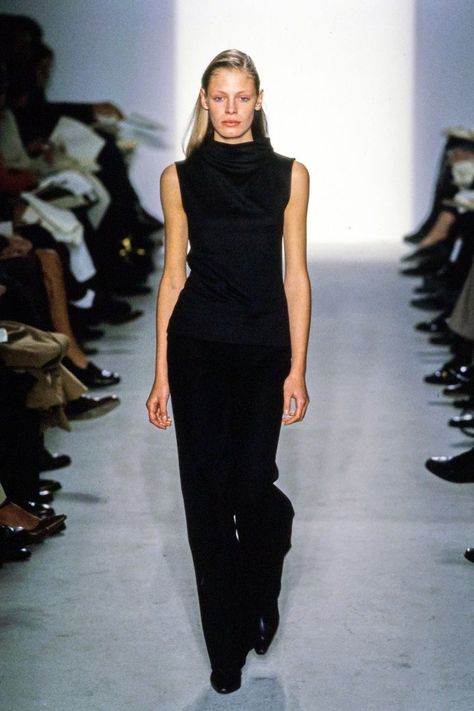 Calvin Klein 1999, Calvin Klein Runway, 90s Calvin Klein, 90s Runway Fashion, Calvin Klein Collection, Am Pm, 가을 패션, Elegant Outfit, Minimal Fashion