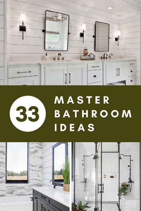 33 Master Bathroom Ideas | Sebring Design Build | Bathroom Remodeling Master Bed Bathroom Ideas, Renovated Bathrooms Ideas, 5 Piece Bathroom Remodel, Master Bath Ideas Tile, Primary Ensuite Bathroom, Large Square Bathroom Layout, Large Bathroom Design Layout, 4 Piece Bathroom Ideas, Best Bathroom Layouts Master Bath