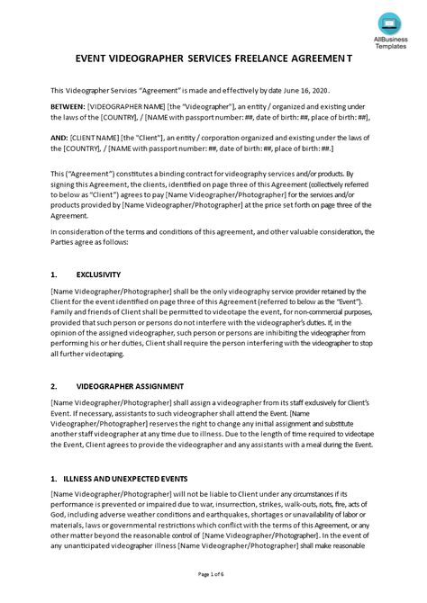 How to draft a proper Freelance Videographer Contract to send to your clients? Download this Event Freelance Videographer Contract template that will perfectly suit your needs! Freelance Videographer, Risk Matrix, Business Case Template, Freelance Contract, Photographer Design, Lease Agreement, Professional Graphic Design, Free Business Card Templates, Contract Template