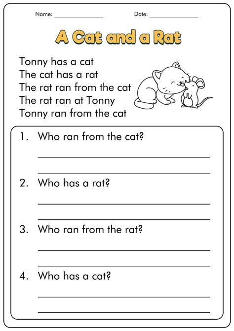 Grade One Reading Worksheets, Reading Comprehension Worksheets Kinder, Basic Reading For Grade 1, First Grade Reading Comprehension Free, School Worksheets 1st Grade, Reading Comprehension Activities 1st, 2nd Grade Reading Comprehension Worksheets Free Printable, Reading Comprehension Worksheets Grade 2, Reading Passages 1st Grade