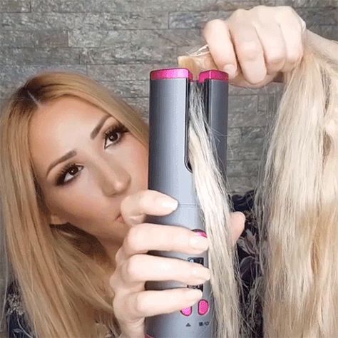 Fast Curls, Cordless Hair Curler, Ceramic Hair Curler, Automatic Curling Iron, Light Curls, Automatic Hair Curler, Hair Waver, Curling Iron Hairstyles, Flat Irons