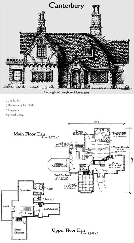 Medieval House Plans, Small Mediterranean House Plans, Fairytale Cottage Floor Plans, Second Empire House Plans, Small Mediterranean House, Storybook Homes Plans, Gothic House Plans, English Cottage House, Storybook House Plan