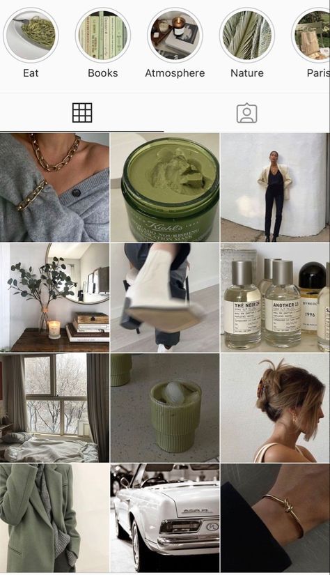 Post Cover Ideas Instagram, Kitchen Flowers Aesthetic, Instagram Feed Ideas Highlights, Aesthetic Instagram Feed Highlights, Minimal Instagram Feed Ideas, Aesthetic Insta Cover, Minimalism Instagram Feed, Instagram Profile Highlights Ideas, Sage Green Instagram Feed