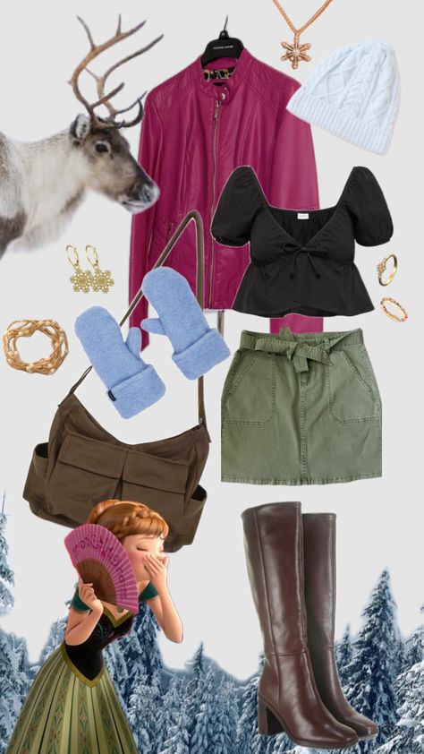 for the first time in forever ⛄️ #anna #princessanna #disneyprincess #disney #frozen #arendelle #jacket #boots #snow #winter Anna Disneybound, Frozen Inspired Outfits, Anna Outfit, Frozen Arendelle, Disney Inspired Outfits, Princess Anna, Frozen Inspired, Anna Frozen, Snow Winter