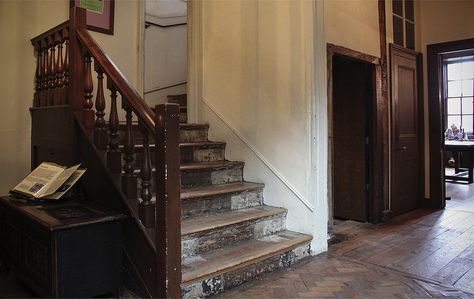 stair love, the Sutton House, Hackney, London Sutton House, Wolf Hall, Hackney London, Manor Houses, Stairs, London, Home Decor, Home Décor