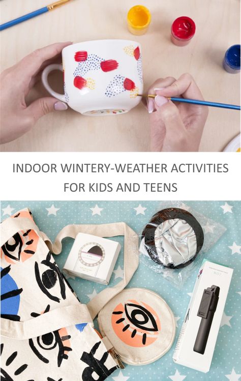 Indoor wintery-day activities to keep kids and teens entertained (and learning!) during half-term Fun Activities At Home, Half Term Activities, Weather Activities For Kids, Life On A Budget, School Break, Two Player Games, Thrifty Living, Weather Activities, Winter Weather