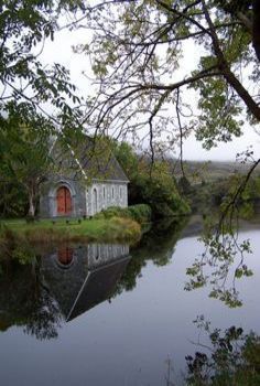 Church Gougane Barra, County Cork Ireland, County Cork, Ireland Landscape, Galway Ireland, Ireland Vacation, Cork Ireland, Country Church, Old Churches