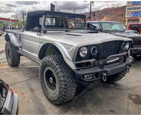 Jeep Gladiator Jeep M715, Wrangler Pickup, Hummer Truck, Jeep Pickup Truck, American Pickup Trucks, Single Cab Trucks, Badass Jeep, Off Road Camper Trailer, Datsun Car