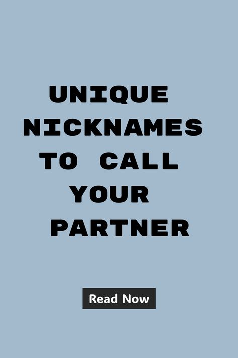 Selecting a special moniker for your partner can be a delightful and sweet gesture that expresses your deep affection for him. Whether you prefer an adorable, intimate, or charming term, explore the endless possibilities to find the perfect nickname that captures your unique bond and strengthens your connection. Endearing Terms For Him, Endearment Names For Couples List, Nicknames For Situationship, French Nicknames For Boyfriend, Names To Call Your Partner, Endearment Names For Couples, Nickname For Boyfriend, Couple Nicknames, Creative Nicknames