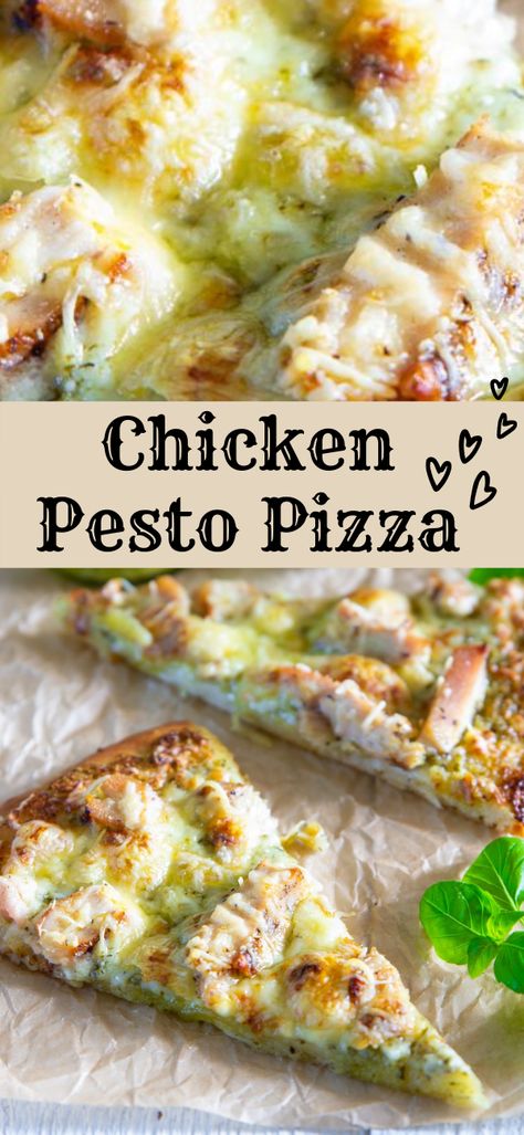 Pesto Flatbread Pizza, Chicken Flatbread Pizza, Chicken Pesto Pizza, Pesto Pizza Recipe, Chicken Delight, Healthy Pesto, Chicken Pizza Recipes, Chicken Flatbread, Stew Chicken Recipe