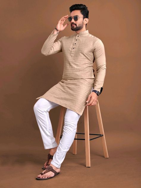 Get ready to embrace the timeless elegance of traditional wear with our jacquard Kurta and Pyjama set. Perfect for any occasion, this set combines comfort and style in one seamless package. Don't miss out! ✨ Shop Now: https://virajafashionista.com/collections/kurta-with-pyjama ✨ #EthnicWear #TraditionalFashion #CottonKurta #PyjamaSet #VirajaFashionista #StayStylish Kurta Pyjama For Men, Lehenga Purple, Red Salwar Suit, Western Lehenga, Beige Kurta, Plus Size Lehenga, Fancy Lehenga, Gota Patti Saree, Mirror Work Lehenga