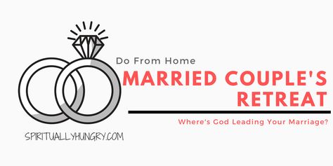 This free take home retreat was designed for busy couples in mind. Do your favorite activities while growing closer to each other and God. Marriage Activities, Couple Retreat, Prayer For My Husband, Prayer For My Marriage, Home Retreat, Marriage Retreats, Couples Retreat, Prayers For My Husband, Prayer For Husband