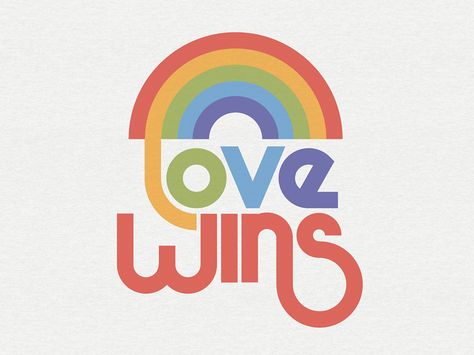 Love Wins by Pavlov Visuals Fun Online Quizzes, Love Wins, Love And Pride, 로고 디자인, Accessories Store, Logo Design Inspiration, Georgia Tech Logo, Creative Professional, Shirt Design