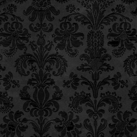 Susan Mitchell Designs Dark Lace Aesthetic, Aethstetic Patterns, Goth Pattern, Gothic Fabric, Fabric Texture Seamless, Black Fabrics, Howl Pendragon, Logo Online Shop, Inspirational Board