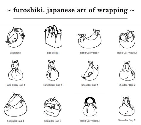 Folding Scarves, Furoshiki Bag, Japanese Tote Bag, Croissant Bag, Wrap Presents, Japanese Wrapping, Origami Bag, Japanese Knot Bag, Furoshiki Wrapping