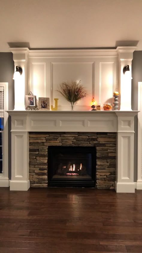 Absolutely love this! Basement Remodeling Diy, Small Basement Remodeling, Small Basement Remodel, Basement Remodel Diy, Diy Basement, Basement Plans, Small Basement, Basement Storage, Farmhouse Fireplace