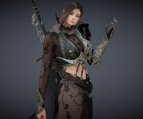 Game Photography, Black Desert Online, Black Desert, Dark Knight, Samurai Gear, Photography, Black