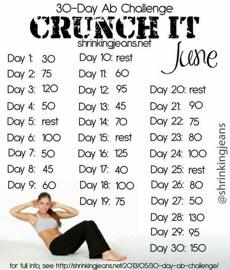 Sit up challenge Crunches Challenge, Skincare Routine 20s, 30 Day Ab Challenge, Coconut Oil Beauty, Organic Skin Care Routine, Beauty Routine Checklist, Stomach Muscles, Ab Challenge, Face Care Routine