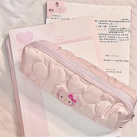 Sanrio Hello Kitty Pencil Pouch | Large Capacity Pen Case 🎀 "Hello Kitty's Stationery Haven: Large Capacity Pencil Pouch by Sanrio" 🖋️✨ Keep your pens and pencils organized in style with this adorable Hello Kitty pencil pouch! 🌟🐾 With ample space and a charming design, it's perfect for storing all your ... 19.99 Trendy & cute Japanese plushies, accessories to all fans over the world. ✨500+ happy customers✨ 💠Free Worldwide Shipping💠 >>> Link in Bio <<< #Cinnamoroll #Cinnamorollcollection #Cin... Hello Kitty Pencil, Japanese Plushies, Student Supplies, Large Pencil Case, Cute School Stationary, Cute Pencil Case, Pencil Organizer, Pink Hello Kitty, Stationery Organization