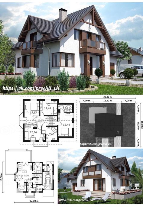 Pin On House Plans German Houses Modern, Modern German House, German House Plans, German Style House, Country Living House Plans, German Houses, House Plans With Photos, Modern Floor Plans, European House Plans