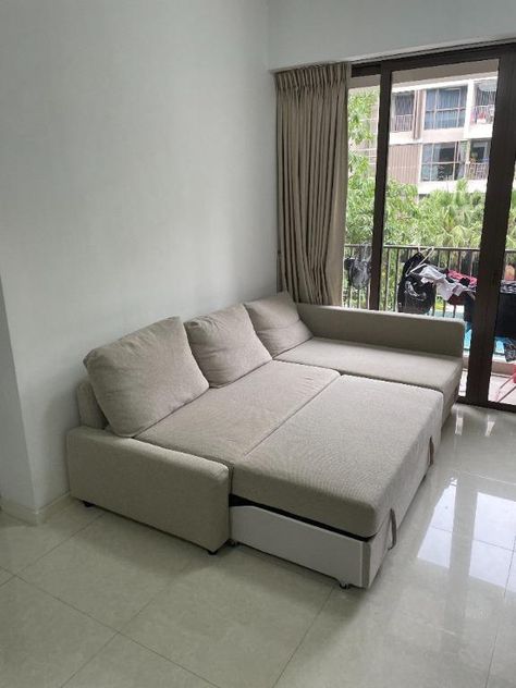 DELIVERY INCLUDED: Sofa Bed L-shape - IKEA FRIHETEN, Furniture, Sofas on Carousell Ikea L Shaped Sofa, Friheten Sofa Bed, Friheten Sofa, Ikea Friheten, Bed Grey, Hobby Electronics, Same Picture, Shaped Sofa, Furniture Sofas