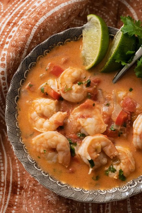 Shrimp And Potato Stew, Brazilian Shrimp Soup, Brazilian Shrimp Stew, Shrimps Recipes, Brazilian Shrimp, Shrimp Tomato, Shrimp Stew, Shrimp Soup, Prawn Cocktail