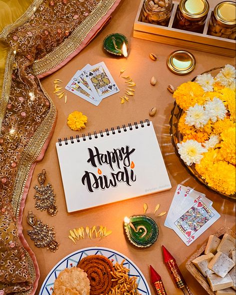 Diwali Mood Board, Diwali Product Shoot, Festive Flatlay, Diwali Creative Post, Diwali Shoot, Diwali Inspiration, Diwali Photoshoot, Diwali Aesthetic, Pooja Samagri