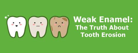 Learn what causes enamel loss and how to prevent tooth erosion. If you are experiencing this issue, visit us online to learn more! Teeth Enamel Repair, Tooth Enamel Repair, Teeth Remedies, Heath Tips, Dental Marketing, Tooth Enamel, Family Dental, Diy Remedies, Natural Diy