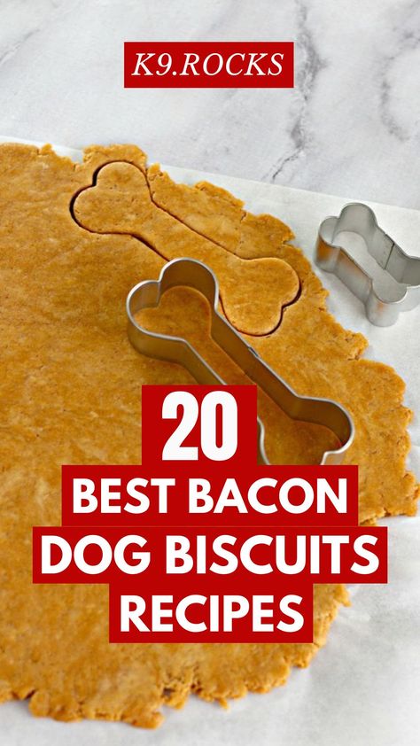 Dog Treats With Bacon Grease, Bacon Dog Treats Recipes, Homemade Dog Treats With Meat, Dog Bakery Recipes, Dog Treat Recipes For Silicone Molds, Dog Biscuits Recipes, Bacon Treats, Bacon Dog Treats, Pet Recipes