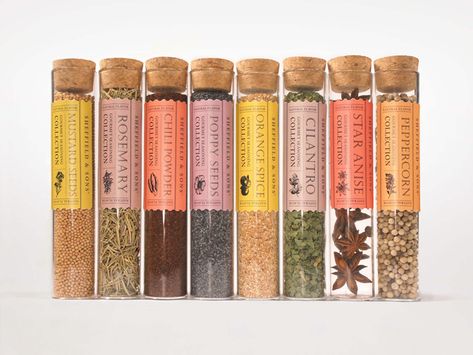 Sheffield & Sons Spice Packaging by Lauren Harring | Dribbble | Dribbble Spices Packaging, Skincare Packaging, Cool Packaging, Bohemian Living, Packing Design, Food Packaging Design, Tea Packaging, Creative Packaging Design, Creative Packaging