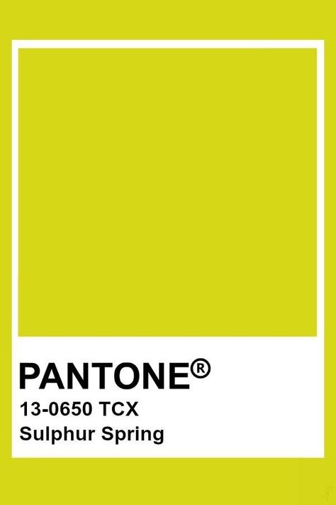 Spring Pantone Colors, Chartreuse Pantone, Tcx Pantone, Spring Pantone, Pantone Green, Pantone Tcx, Yellow Pantone, Pantone Color Chart, Pantone Swatches