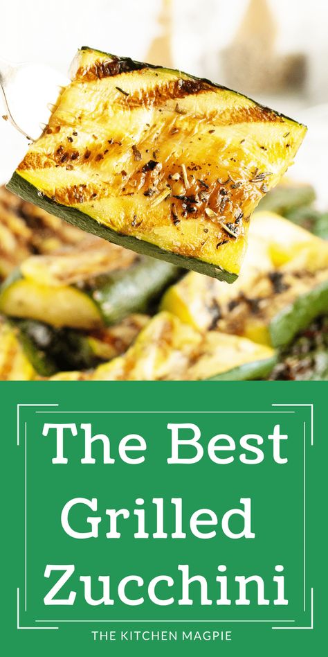 Bbq Zucchini, Squash Zucchini Recipes, Grilled Zucchini Recipes, Grilled Courgette, Carb Sides, How To Cook Zucchini, Vegetable Side Dish, Zucchini Recipe, Grilled Fruit