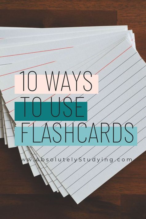 10 Fantastic Ways to Use Flashcards to Boost Your Study Session.  Flashcards are an incredibly effective study tool, but are they better than notes? How To Use Index Cards To Study, How To Use Flashcards For Studying, Flash Card Study Tips, Flash Card Study Method, How To Study Using Flashcards, How To Make A Flashcard, How To Study With Flashcards, How To Organize Flashcards, How To Use Flashcards