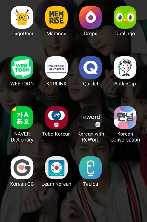 Learning Korean Apps, Learn Korean Apps, Websites To Learn Korean, Apps For Learning Korean, Apps To Learn Korean, Korean Apps, Korean Learning Apps, Suggested App, Learn Korean Alphabet