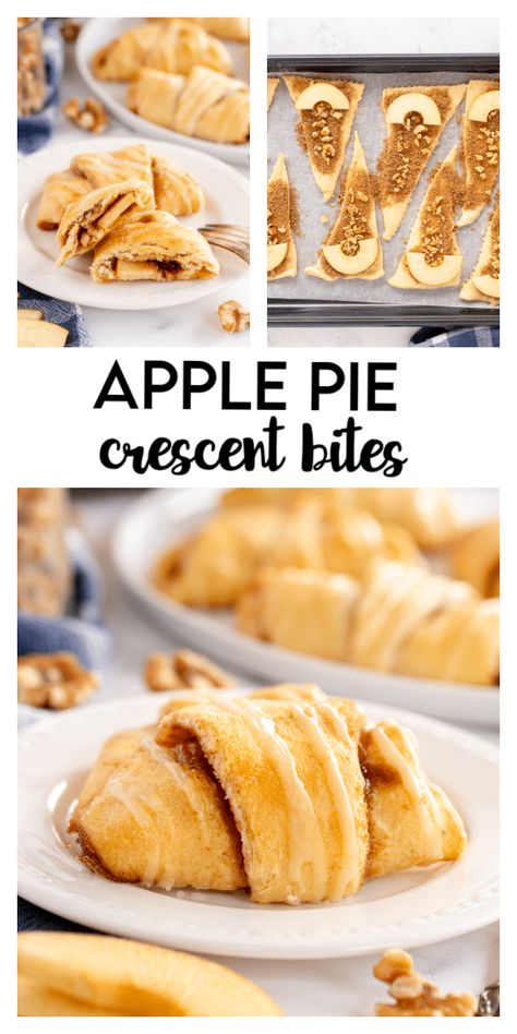 Apple Pie Crossiant Recipes, Apple Pie Twists, Apple Pillsbury Crescent, Crescent Roll Recipes With Apples, Apple Pastry Recipes Crescent Rolls, Apple Cream Cheese Crescent Rolls, Pillsbury Crescent Recipes Dessert Apple, Apple Cresent Roll Recipes Pillsbury, Apple Crossaint Crescent Rolls