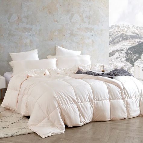 Coma Inducer Coma Inducer Corn Silk Beige Oversized Comforter | Wayfair Cloud Comforter, Oversized King Comforter, Oversized Comforter, Twin Xl Comforter, Lightweight Bedding, Bamboo Bedding, Material Bed, King Comforter Sets, King Pillows