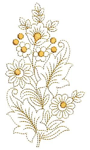 Buta Embroidery Design, Boota Embroidery Design, Long And Short Embroidery Designs Motifs, Motif Design Embroidery, Thread Embroidery Designs, Embroidery Dress Pattern, Motifs Design, Kurti Embroidery, New Embroidery Designs