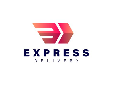 Express Delivery logo by Mr. Khaled on Dribbble Delivery Company Logo, Express Logo Design, Jg Logo, Sa Logo, Bus Logo, Van Logo, Delivery Logo, Logistics Logo, Transport Logo