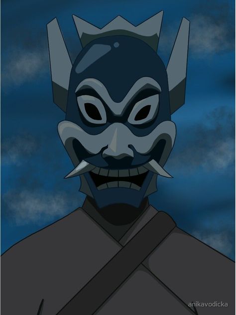 Blue Spirit Mask Avatar, Zuko Blue Spirit Mask, Atla Blue Spirit, Blue Spirit Tattoo, Zuko Mask, Blue Spirit Avatar, Zuko Blue Spirit, Blue Spirit Mask, Firelord Zuko