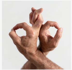 Abhaya Hridaya - Fearless Heart Mudra Prayer Hands, Breath In Breath Out