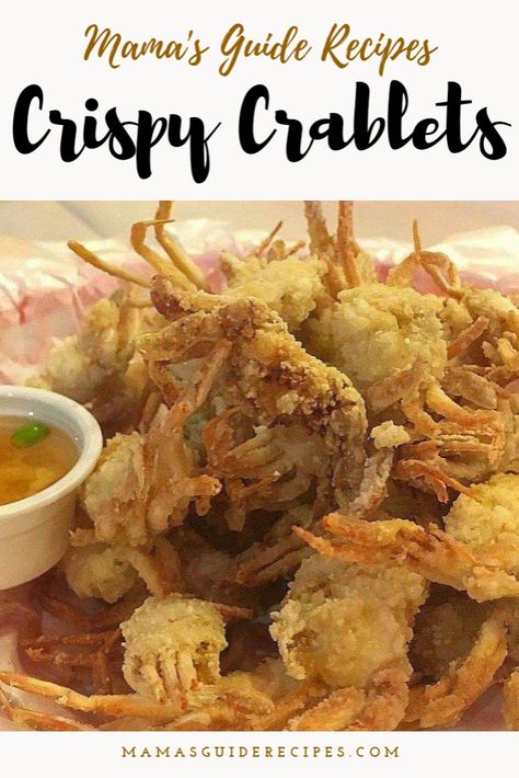 These seasoned small crispy crablets, fried until golden brown were just simply the best Pinoy recipe that we all love. Sooo crunchy and yummmmy good! Baby Crab Crispy, Fish Recipe Filipino, Ube Biko, Biko Recipe, Baby Crab, Pinoy Recipe, Filipino Food Dessert, Filipino Recipe, Mama Recipe