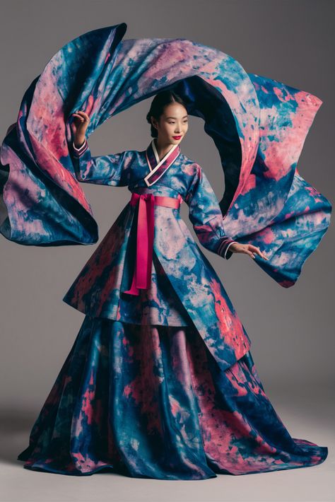 Hanbok’s Abstract Beauty Traditional South Korean Clothing, Korean Hat Traditional, Hanfu Inspired Fashion, Elemental Outfits, Hanbok Design, Beautiful Hanbok, Korean Heritage, Korean Traditional Dress Hanbok, Mood Board Fashion Inspiration